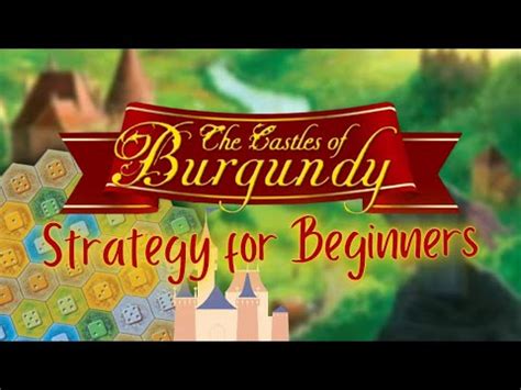 Castles of Burgundy Strategy For Beginners - YouTube