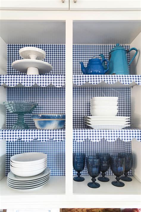 10 Kitchen Shelf Liner Ideas 2024 (Looking Beautiful) | Kitchen shelf liner, Diy decor projects ...