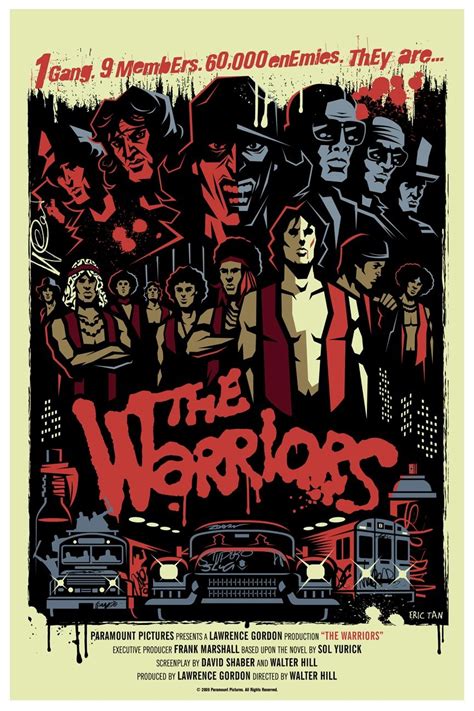 1 gang. 9 members. 60.000 enemies. They are... The Warriors! | Retro ...