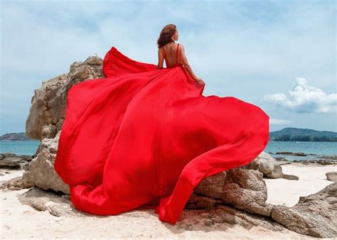 Long Flowy Dress, Flowy Summer Dresses, Ls Dress, Long Red Dress ...