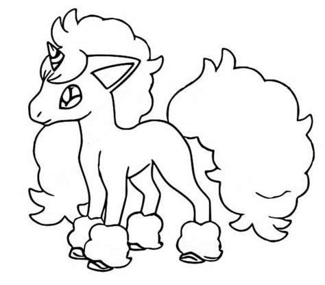 Coloriage Pokemon Ponyta A Imprimer Ancenscp | Images and Photos finder