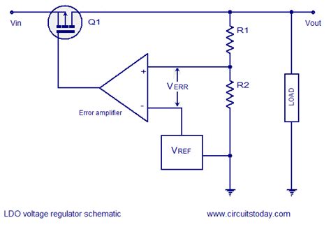 LDO regulator / low dropout regulatorElectronics Project Circuts