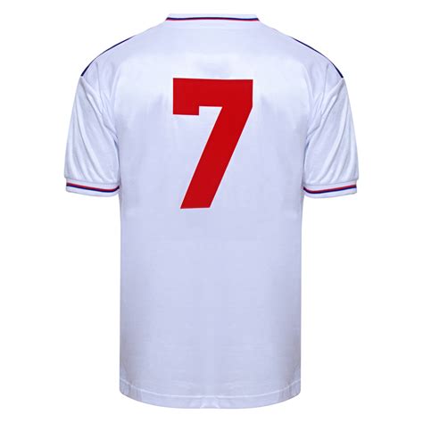 England 1982 World Cup Finals No7 shirt - Retro England Shirts