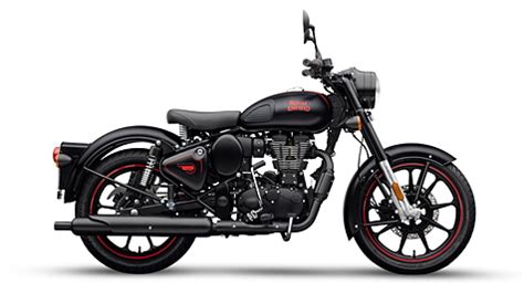 Royal Enfield Classic 350 Stealth Black Colour, All Classic 350 Colour Images - BikeWale