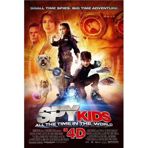 Posterazzi MOVEB62604 Spy Kids 4 All the Time in the World Movie Poster - 11 x 17 in. - Walmart.com