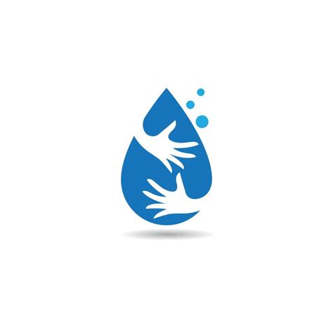 Save water logo 14656127 Vector Art at Vecteezy