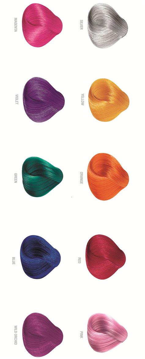 Pravana Chromasilk Color Chart