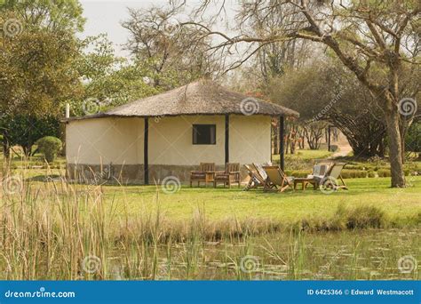 Thatched African house stock photo. Image of structure - 6425366