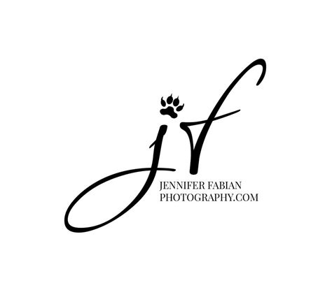 JF Logo in White Digital Art by Jennifer Fabian - Fine Art America