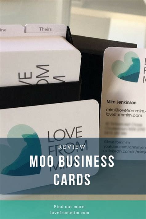 MOO Business Cards Review - Love from Mim