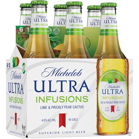 Michelob Ultra Infusions Lime & Prickly Pear Cactus | GotoLiquorStore