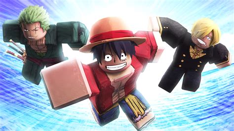 ArtStation - Roblox One piece GFX, Luffy, Zoro and Sanji