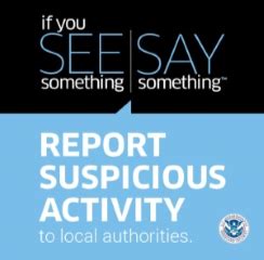 See Something, Say Something | Homeland Security