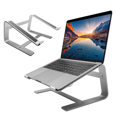 Buy Macally Aluminum Laptop Stand - Premium Laptop Riser for Desk ...