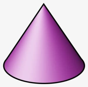 2d Shapes Of Cone Transparent PNG - 500x500 - Free Download on NicePNG