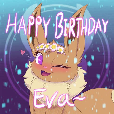 HAPPY BIRTHDAY EVA! by FlashDrawz on DeviantArt