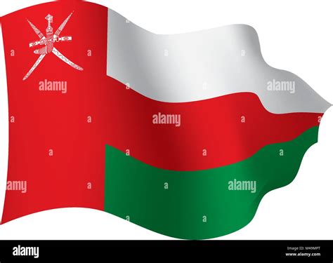 Oman flag, vector illustration Stock Vector Image & Art - Alamy