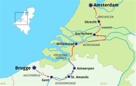 Bruges - Antwerp - Amsterdam by Bike and Boat | Bruges, Amsterdam, Antwerp