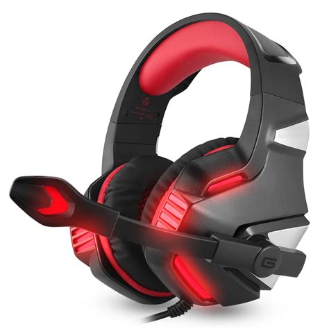 Hunterspider V 3 3.5mm Gaming Headsets Super Bass Gaming Headphones Game Earphone With Mic LED ...