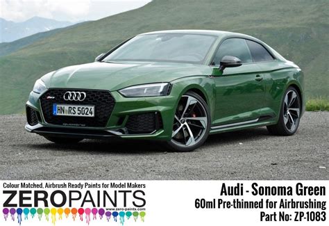 Audi RS - Sonoma Green Paint 60ml | ZP-1083 | Zero Paints