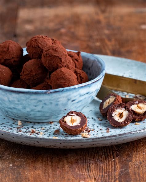 Hazelnut Truffles | Recipe | Raw chocolate, Truffles, Vegan desserts