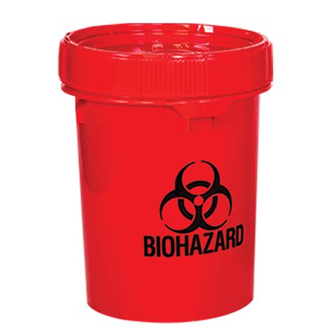 5 Gallon Biohazard Container-100