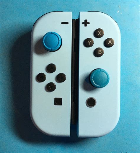 Custom Light Blue Joycons For Nintendo Switch with Blue Joysticks – Snyder Repair Services