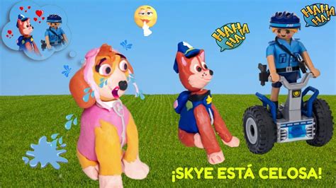 Paw Patrol en español /Chase tiene una nueva compañera Policía 👮 ...