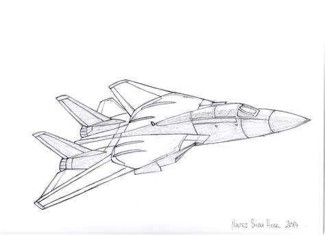 F-14 Tomcat - sketch by hellbat on DeviantArt