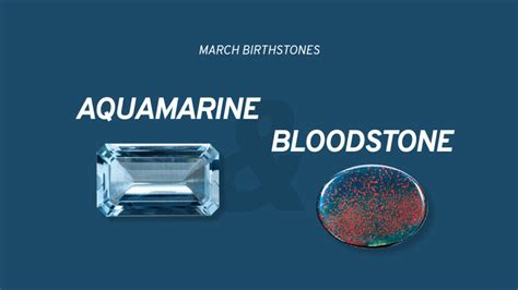 Birthstone of the Month (March): Aquamarine & Bloodstone - IIG INDIA