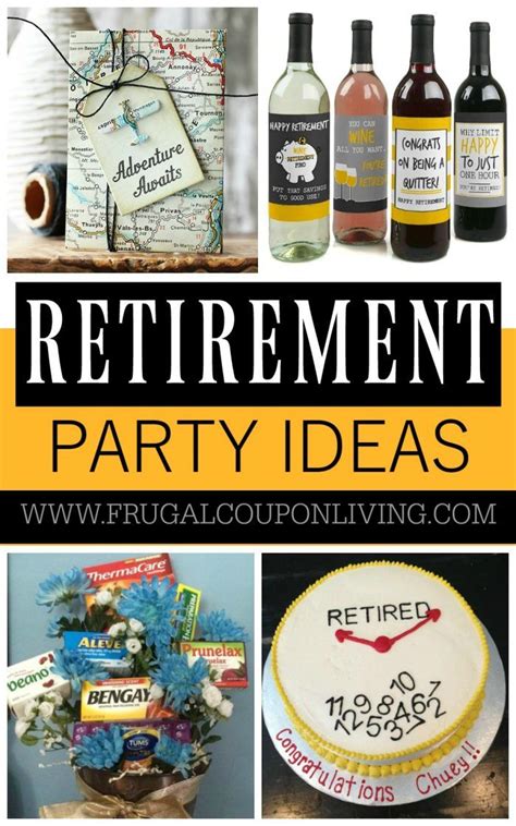 Retirement Party Ideas | Retirement party gifts, Retirement party ...