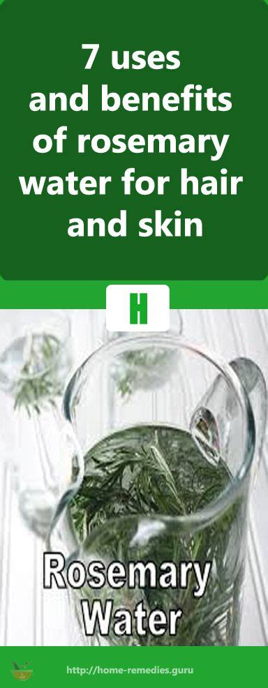 7 uses and benefits of rosemary water for hair and skin | Rosemary water, Sagging skin remedies ...