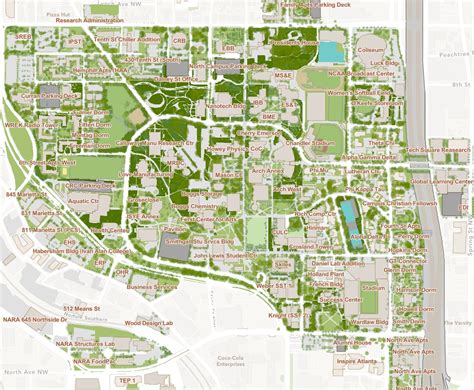 GIS and Campus Maps | Infrastructure and Sustainability