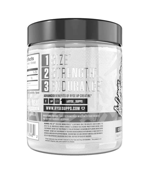 Ryse | Creatine Monohydrate (300 grams) | Element Series