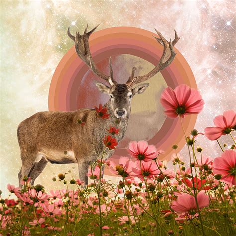 Deer Spirit Guide Digital Art by Lori Menna