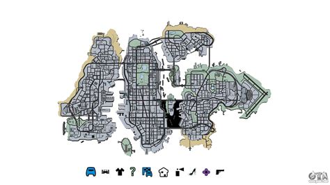 Liberty City Map V Style for GTA 4