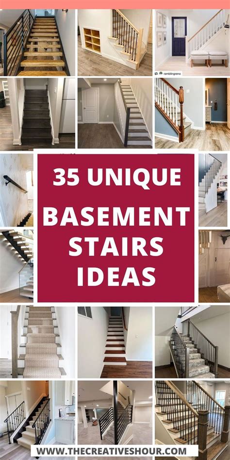 35 Amazing Basement Stairs To Transform Your Lower Level with Style | Basement stairs, Open ...