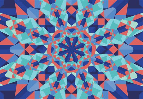 Kaleidoscope pattern vector 198789 Vector Art at Vecteezy