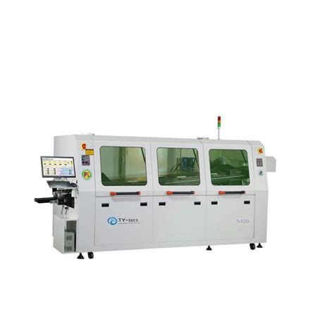 wave soldering pcb assembly production machine wave soldering machine