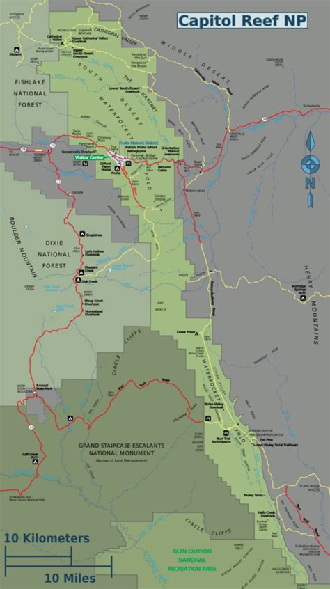 capitol reef national park map - Yahoo Search Results | National parks map, Capitol reef ...