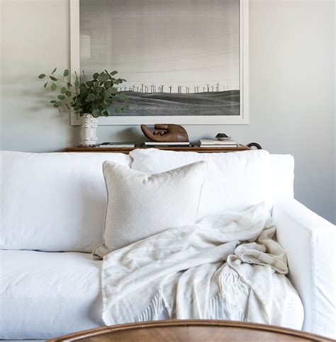 How We Choose : White Slipcovered Sofas - Room for Tuesday Blog