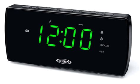 Jensen Jensen Dual Alarm Clock Radio with Auto Time Set - TVs & Electronics - Portable Audio ...