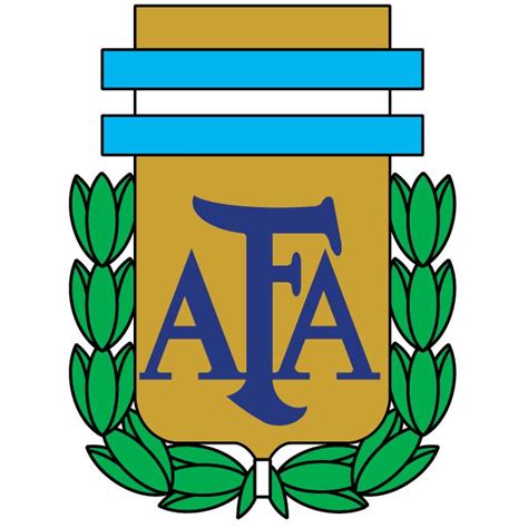 Argentine football association Royalty Free Stock SVG Vector and Clip Art