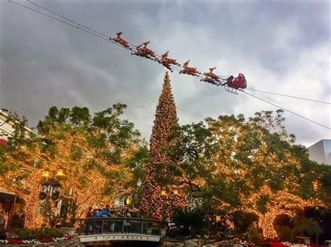 The Grove Christmas Tree Los Angeles California | HilaryStyle