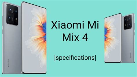 Xiaomi Mi Mix 4 |specifications| #shorts #tech #mobile #smartphone ...