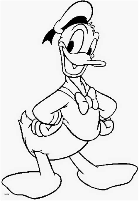 Donald Duck Printable