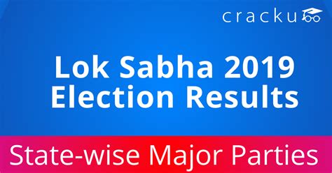 Lok Sabha Election Statewise Results 2019 (BJP Vs INC vs Regional ...