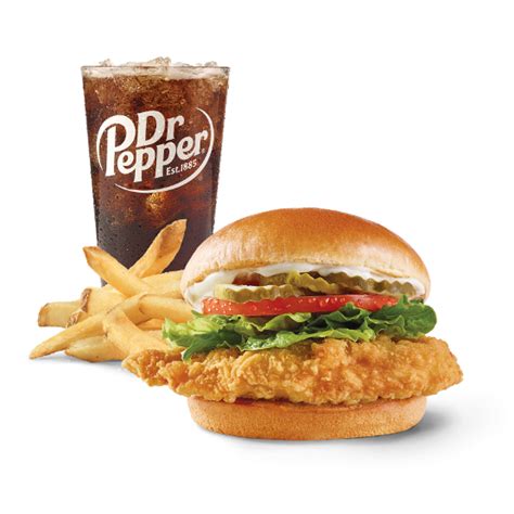 Classic Chicken Sandwich Combo with Drink & Side | Wendy's UK