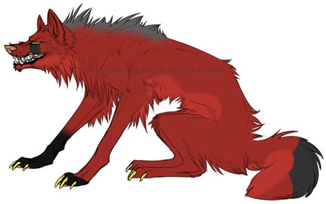 Fierce Wolf Adopt - Adopted by Feralx1 on DeviantArt