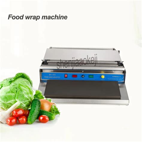 BX 450 food wrap machine sealing machine supermarket vegetable fruit ...